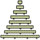 Fényhíd egyenes 43cm 360w