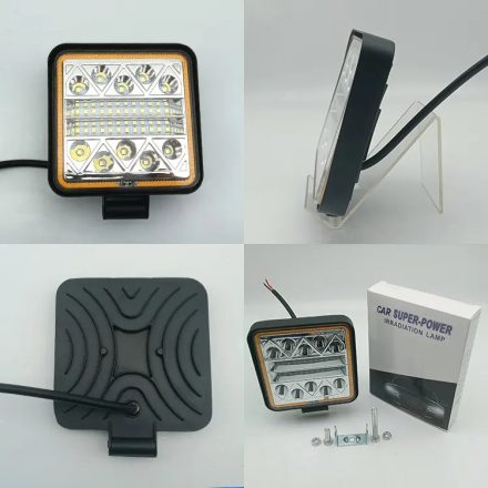 102w kocka sárga jelző fényel